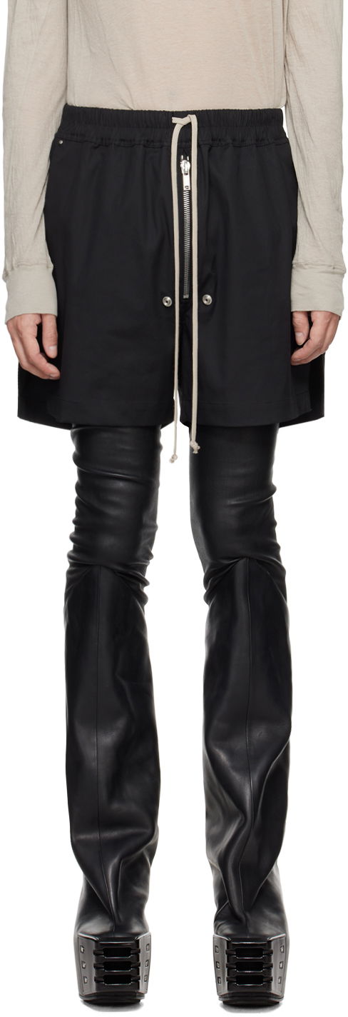 Shorts Rick Owens Bela Shorts Svart | RU01D3391 TE