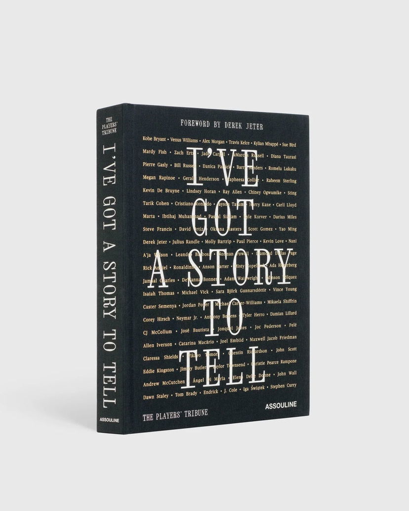 Bok och tidning ASSOULINE The Players' Tribune: I've Got A Story To Tell Book Svart | 9781649804105