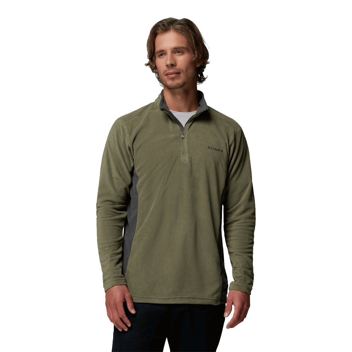 Sweatshirt Columbia Klamath Range™ II Fleece Half Zip Grön | 1352472397, 0