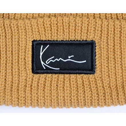 Mössa Karl Kani Woven Signature Essential Fisherman Beanie Beige | kk7020347, 1
