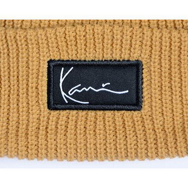Mössa Karl Kani Woven Signature Essential Fisherman Beanie Beige | kk7020347, 1