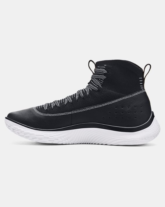 Sneakers och skor Under Armour Unisex Curry 4 FloTro Basketballschuhe Schwarz / Halo Grau / Weiß 44.5 Svart | 3024861-001, 1