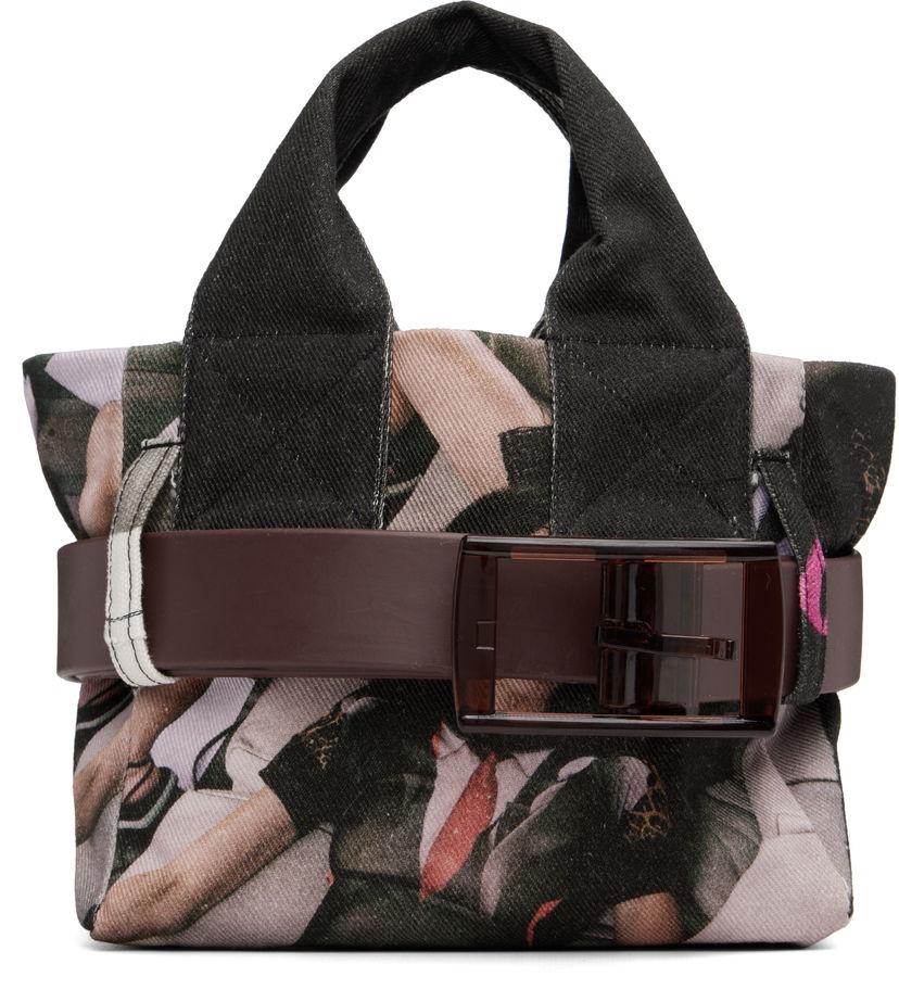 Tygpåse Ottolinger Ottolinger Mini Belted Tote Flerfärgad | 126-902428-01