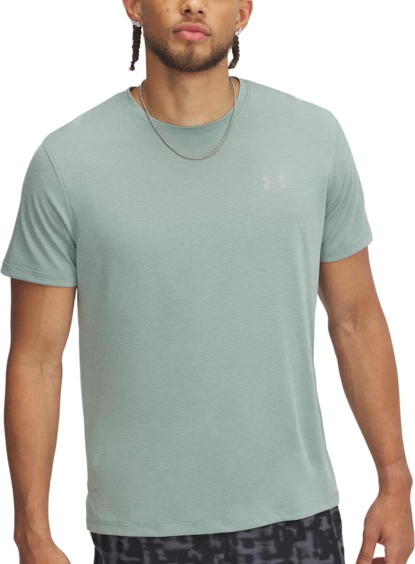 T-shirt Under Armour UA Launch Short Sleeve T-Shirt Grön | 1382582-348
