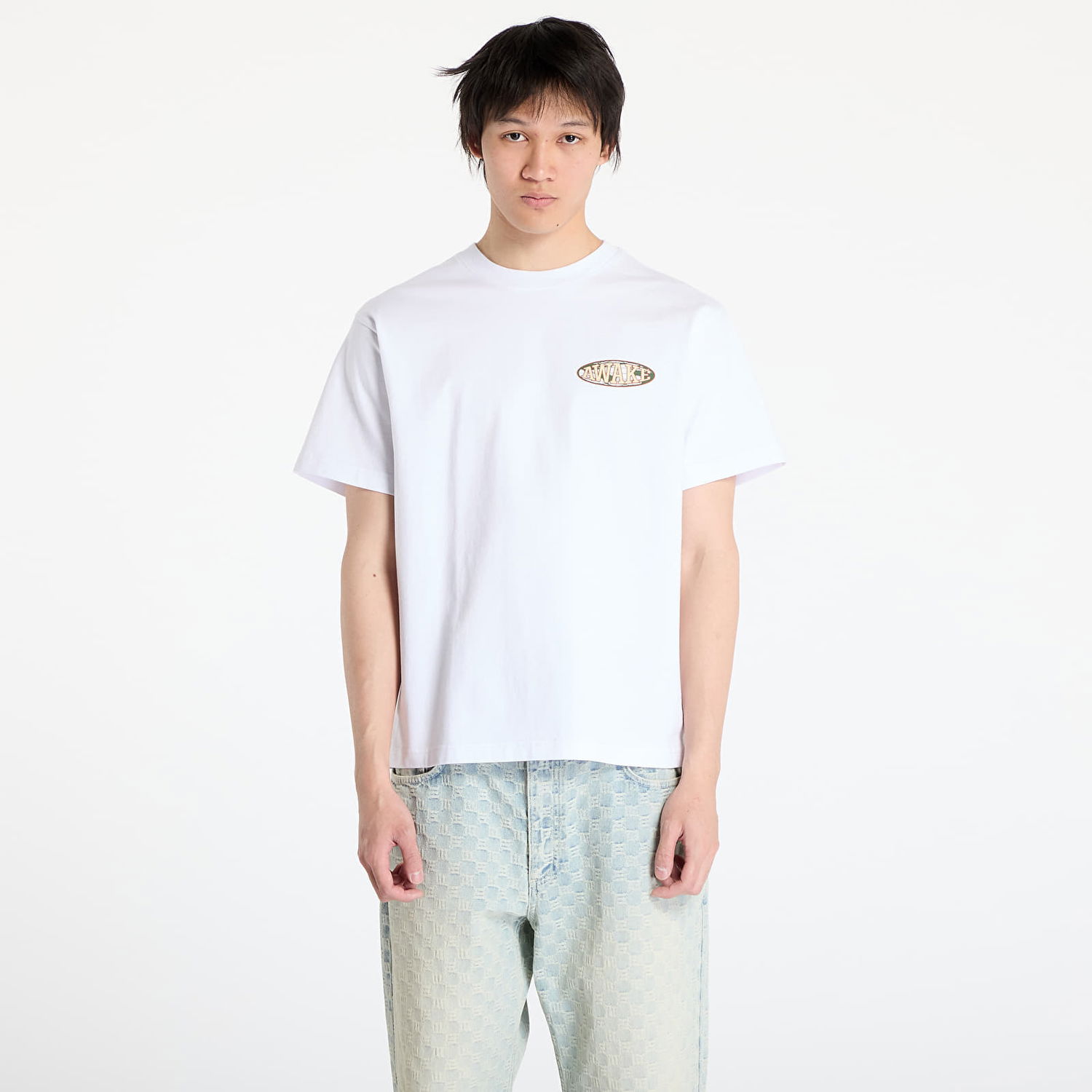 T-shirt Awake NY Awake NY Les Everyday T-Shirt Vit | AWK-SU25-TP008-WHI, 0