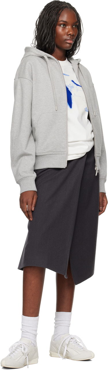 Kjol ADER ERROR Asymmetric Midi Skirt Grå | BN01FWSK0202GR, 3