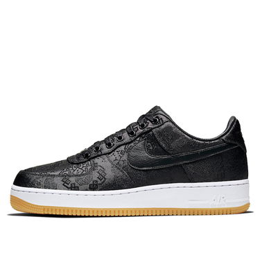 Sneakers och skor Nike Fragment Design x CLOT x Air Force 1 "Black Silk" Svart | CZ3986-001, 1