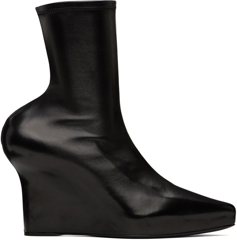 Sneakers och skor Givenchy Givenchy Wedge Ankle Boots Svart | BE603YE1J5001