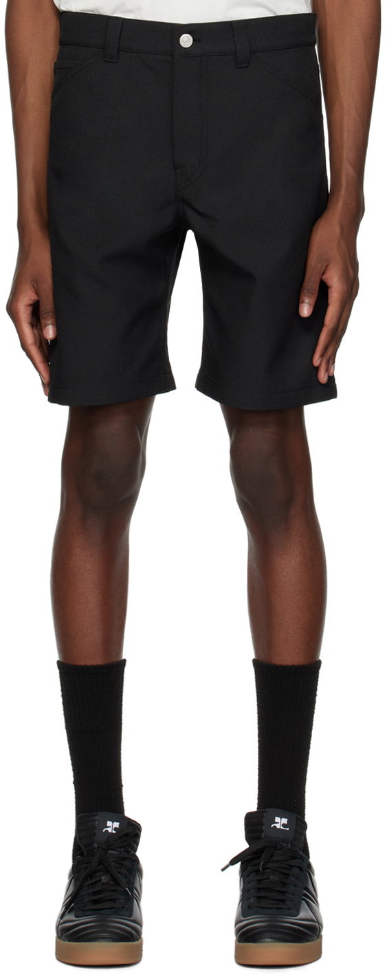 Shorts Courrèges Hammer Shorts Svart | 123CSH013PL0056