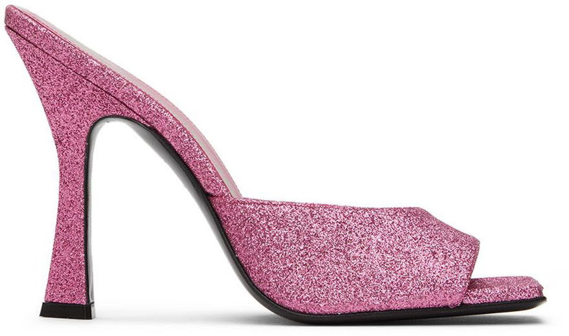 Tillbehör The Attico Attico Anais Heeled Sandals Rosa | 227WS499 G002
