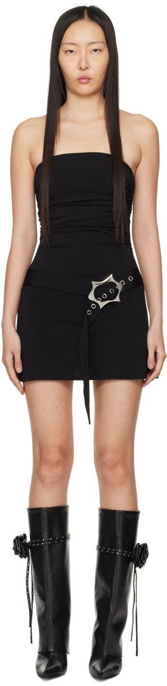 Klä Miaou Miaou Alisha Mini Dress Svart | 5046VISBLK