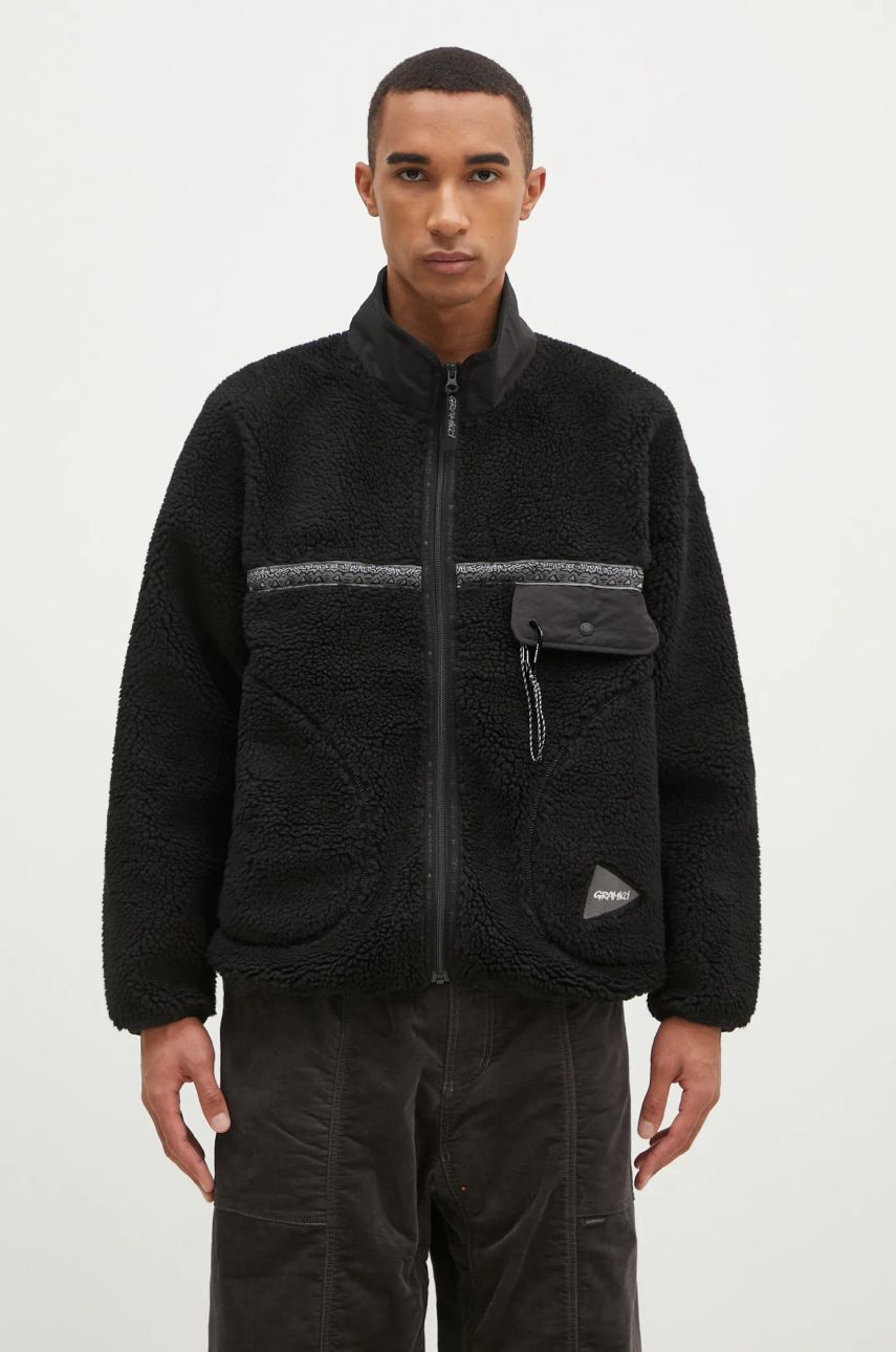 Pufferjacka GRAMICCI JQ Tape Fleece Jacket Svart | GUJ4.F3005.M, 0