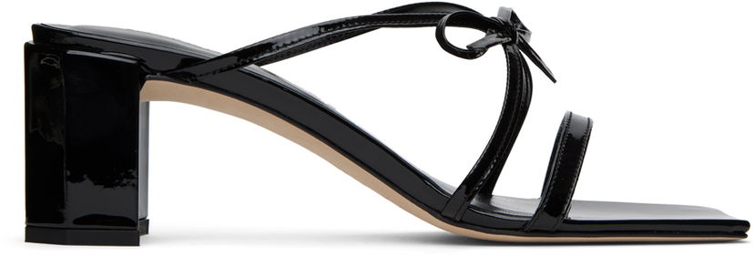 Sneakers och skor BY FAR June Heeled Sandals Svart | 23SSJUNSBLP