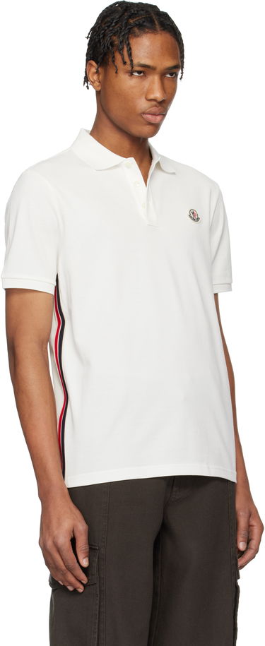 Polotröja Moncler Moncler Archivio Short Sleeve Polo Mörkblå | K10918A0002689A16, 4