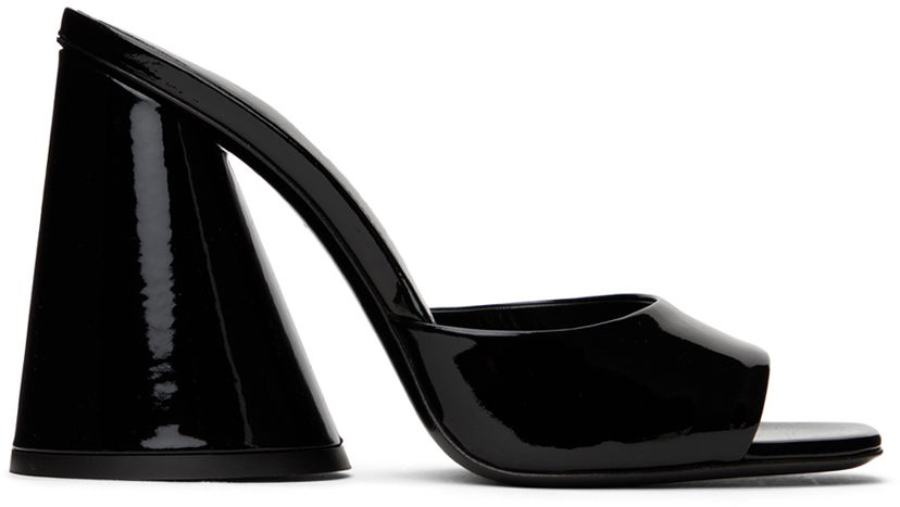 Tillbehör The Attico Attico Luz Heeled Mules Svart | 236WS502 L002