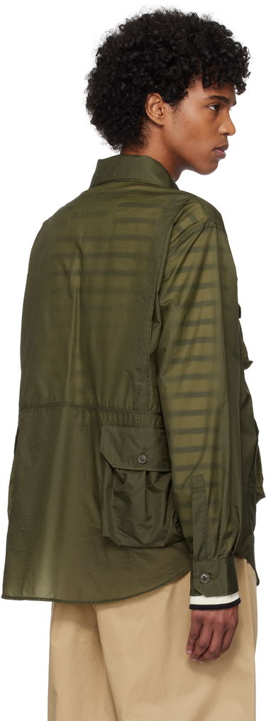 Skjorta Engineered Garments Engineered Garments Explorer Overshirt Grön | 25S1D037, 2