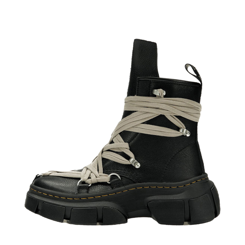 Sneakers och skor Dr. Martens 1460 DMXL Mega Lace Boot Rick Owens Black Svart | 31752001 /DM01D7809 2001 09 / DW01D7809 2001 09