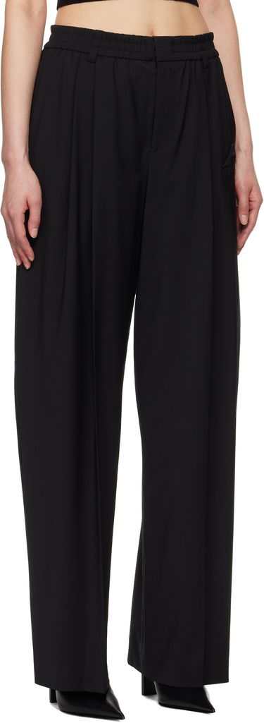 Byxor Alexander Wang Alexander Wang Tropical Wool Balloon Trousers Svart | 1WC2254811, 1