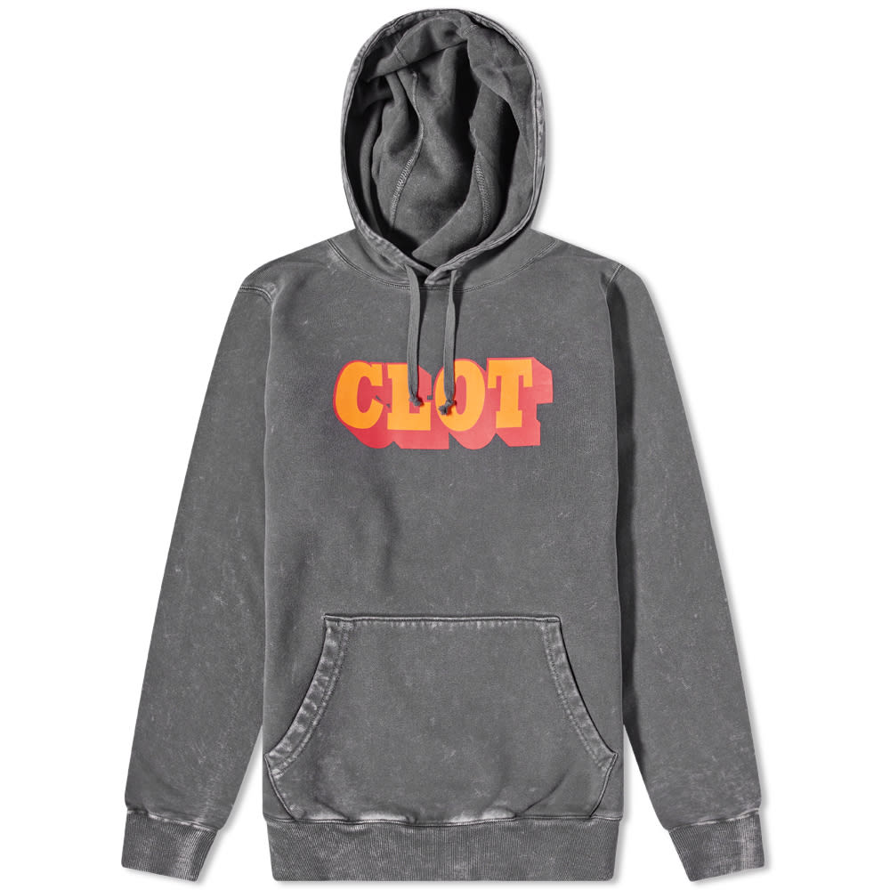 Sweatshirt CLOT Logo Popover Hoody Svart | CLHD22S30006-BLK, 0