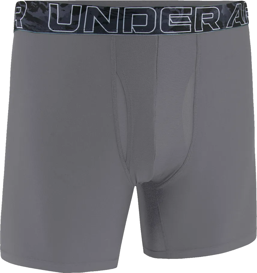 Boxare Under Armour Under Armour Performance Tech™ 6" Boxerjock® Boxers Grå | 1383849-021, 1