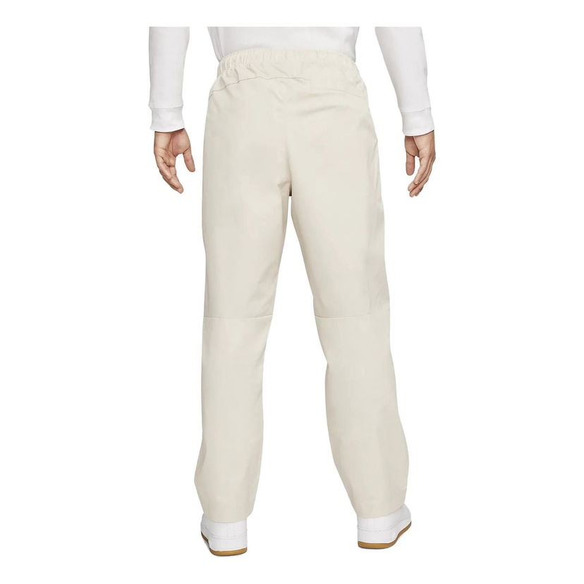 Byxor Nike Club Woven Straight Leg Pants Beige | DX3337-104