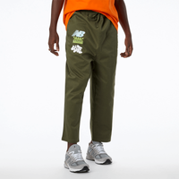 Byxor New Balance Salehe Bembury Woven Pant Grön | MP11563OLG