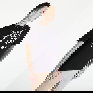 T-shirt THE HUNDREDS Chrome Adam T-Shirt Svart | T22F101026 BLK, 0