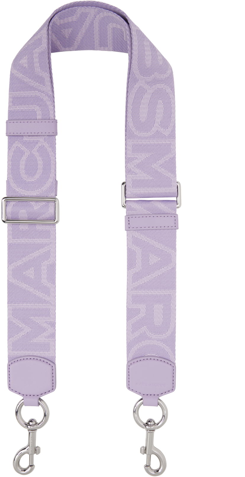Bälten Marc Jacobs Marc Jacobs 'The Outline Logo Webbing' Adjustable Shoulder Strap Purpur | 2S3SST001S02