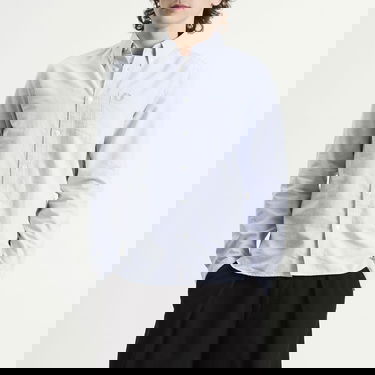 Skjorta Fred Perry Fred Perry Oxford Stripe Shirt, Size Large Blå | M1768-38A, 2