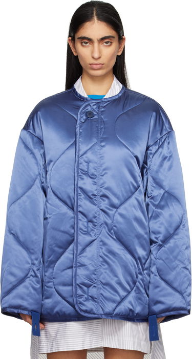 Pufferjacka JW Anderson JW Anderson Oversized Quilted Jacket Blå | JK0374-PG1680, 0