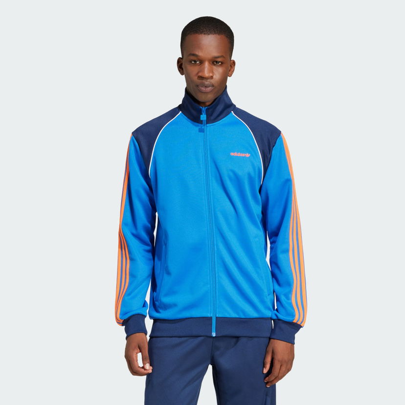 Träningsoverall adidas Performance Track Top Blå | JC8387