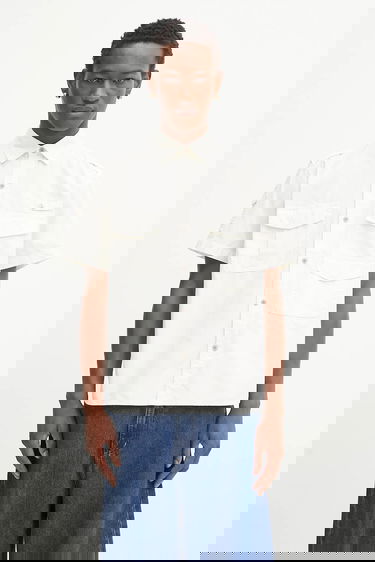 Skjorta Human Made Human Made Woven Shirt Vit | HM29SH020, 0