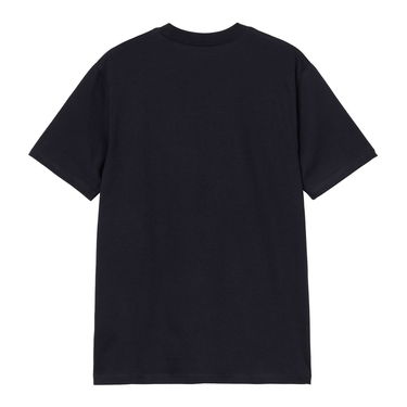 T-shirt Carhartt WIP Short Sleeve Solar Chrome Script T-Shirt WIP Mörkblå | I035205_9, 1