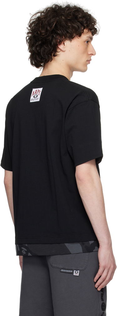 T-shirt AAPE by A Bathing Ape AAPE by A Bathing Ape Fancy Main T-Shirt Svart | AAPTEM1652XXNBKX, 2