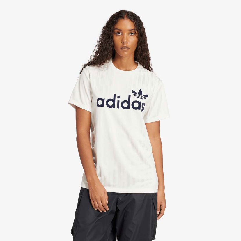 T-shirt adidas Originals Trefoil Graphic T-Shirt Vit | JC7700