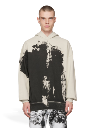 Sweatshirt A-COLD-WALL* Off-White & Black Print Beige | ACWMW086