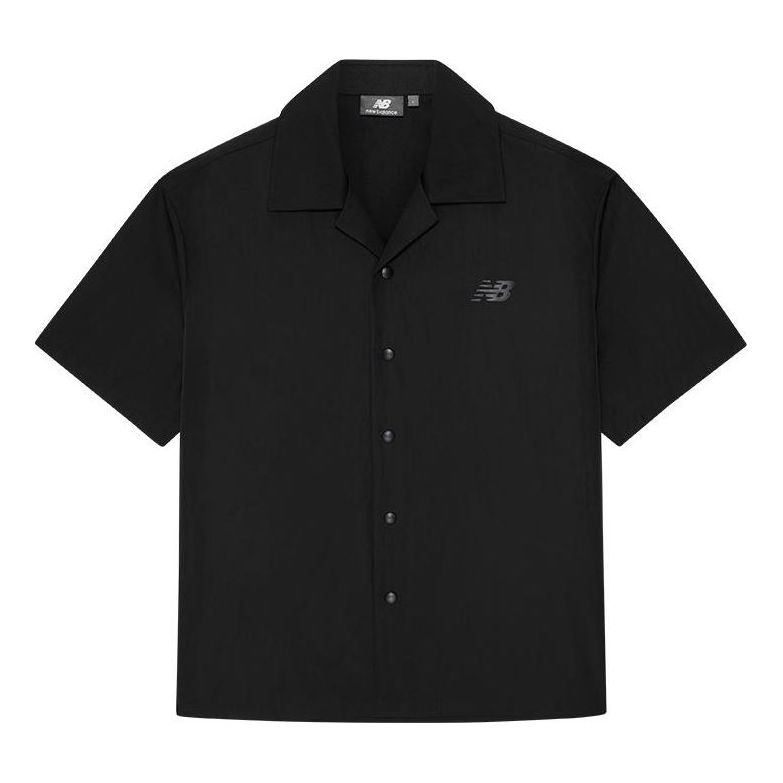 Skjorta New Balance Nice Rice Polo Shirt Svart | 5HD27011-BK, 0