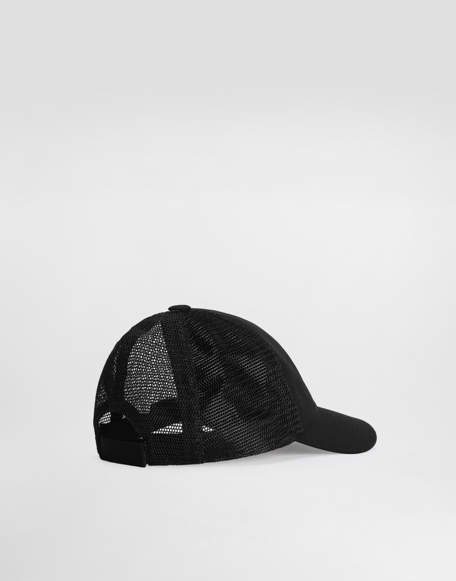 Hatt Dolce & Gabbana Dolce & Gabbana Twill and Mesh Baseball Hat with Embroidery Svart | LB4H80G7PBPN0000, 1