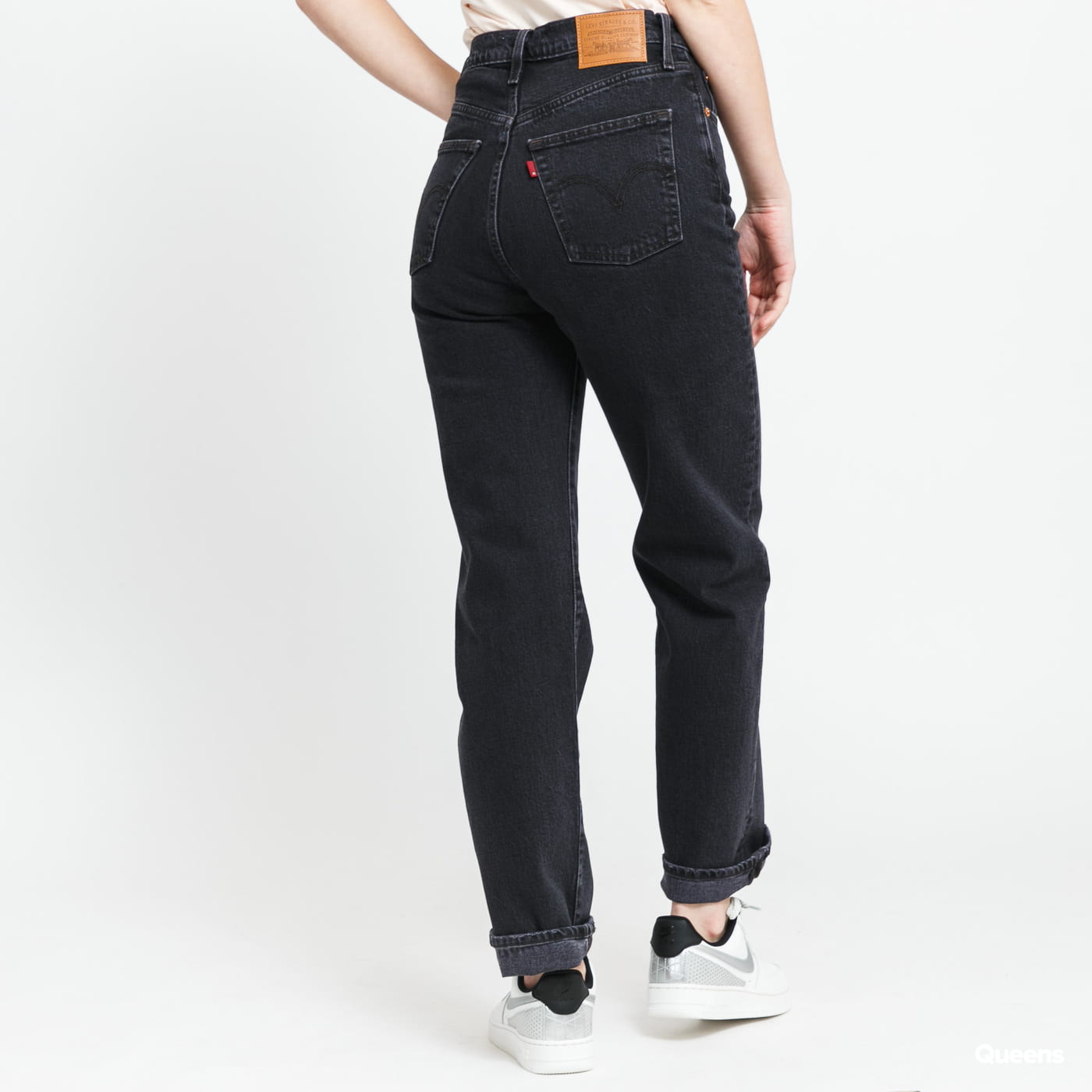 Jeans Levi's Ribcage Straight ankle Svart | 72693-0037, 1