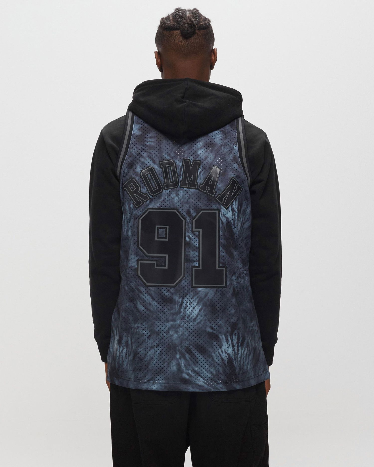 Jersey Mitchell & Ness NBA Swingman Jersey Chicago Bulls 1995-96 Dennis Rodman #91 Mörkblå | SMJY4367-CBU95DRDPTBK, 1