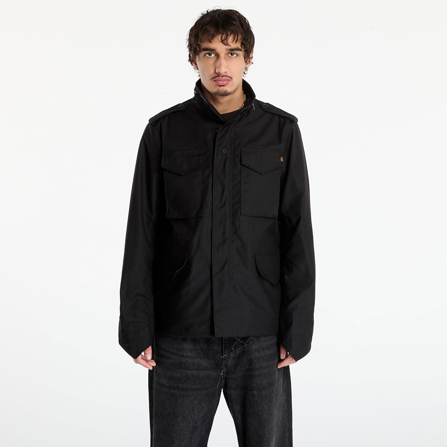 Jacka Alpha Industries Studio M-65 Field Jacket Svart | 258131-03, 0
