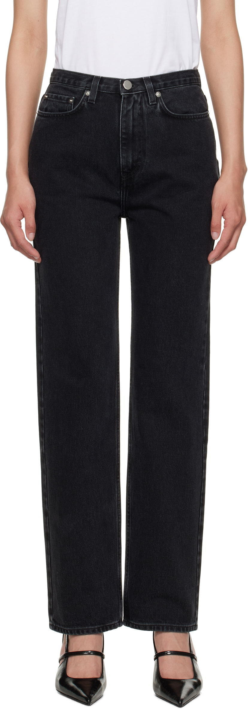 Jeans Loulou de Saison Loulou de Saison Jude Jeans Svart | JUDE