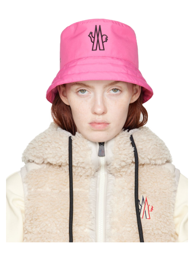 Hatt Moncler Grenoble Gore-Tex Bucket Hat Rosa | I20983B00005596Y4
