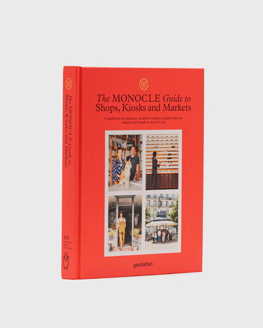 Bok och tidning gestalten Monocle Guide to Shops Röd | 9783899559675, 0
