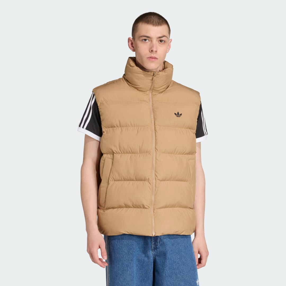 Väst adidas Performance Puffer Vest Brun | JX4124, 0