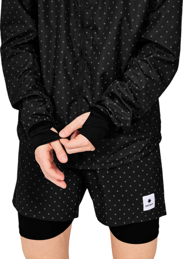 Vindjacka Saysky Saysky Reflective Polka Blaze Hooded Jacket Svart | mmrja02c1018, 2