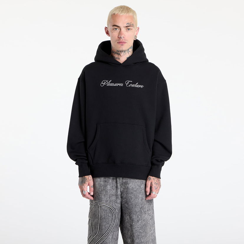 Sweatshirt Pleasures PLEASURES Bliss Hoodie Svart | P25JC007-BLACK