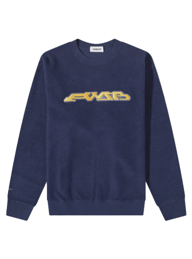 Sweatshirt Ambush Graphic Crew Sweatshirt Mörkblå | BMBA030S23FLE0014618