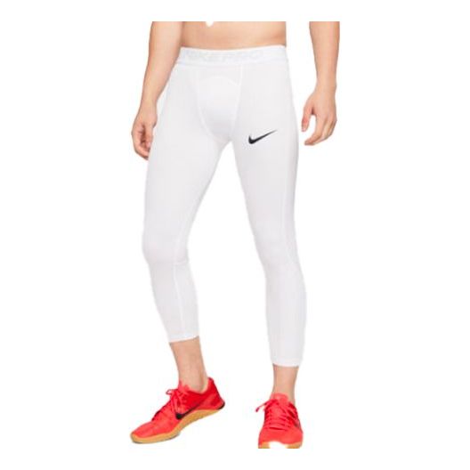 Damasker Nike Training Quick Dry Breathable 3/4 Leggings Vit | BV5644-100