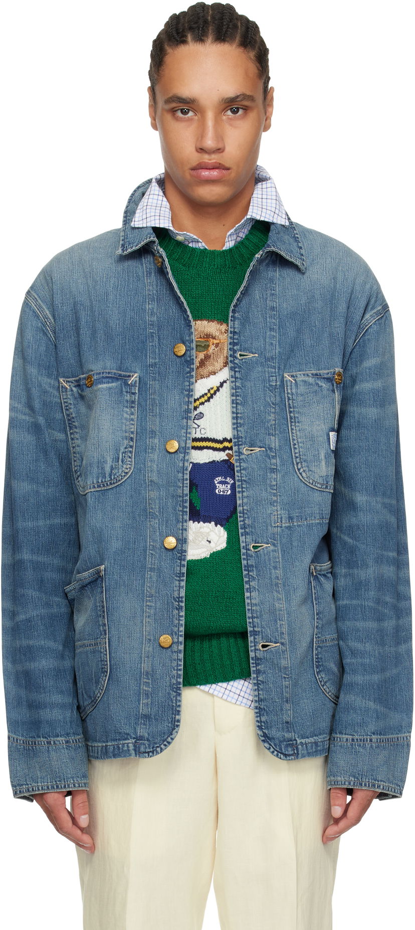 Jacka Polo by Ralph Lauren Ralph Lauren Denim Utility Jacket Blå | 710963269001